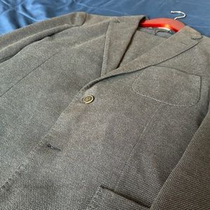 PERFECT Summer SuitSupply Suit Supply 40R Blue Pure Cotton Beautiful